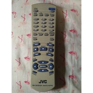 OEM JVC RM-SXVS42A DVD Player Remote Control - Tested